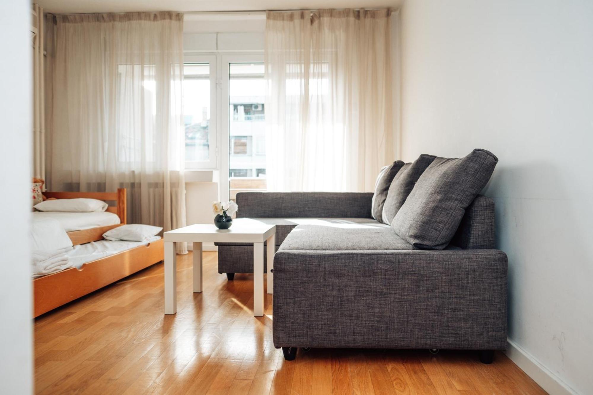 Crown Central Three Bedroom Apartment ベオグラード エクステリア 写真